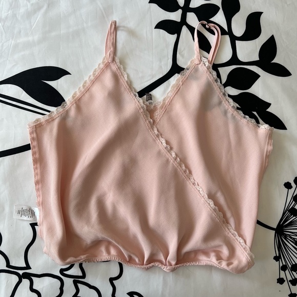 Pink Lace Cami Top - Picture 4 of 5